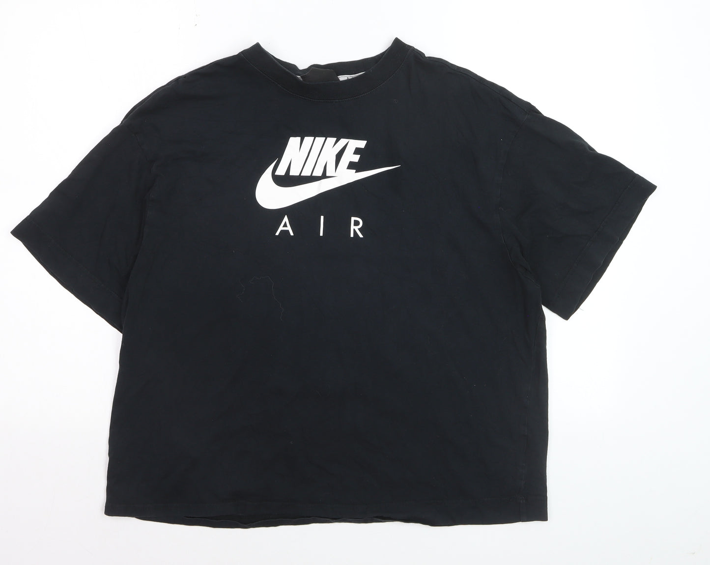 Nike Men's Black Air Graphic T-Shirt M Short Sleeve Crew Neck