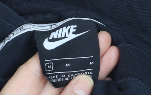 Nike Men's Black Air Graphic T-Shirt M Short Sleeve Crew Neck