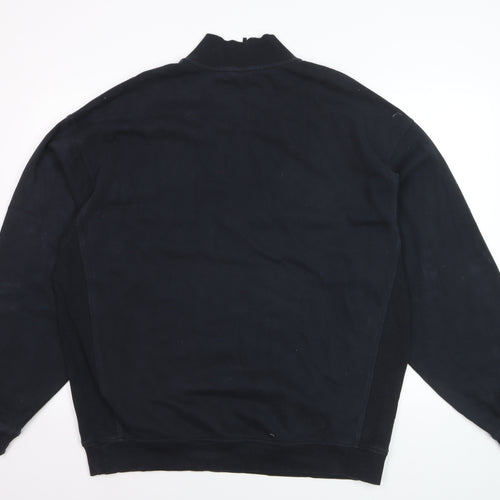 Nike Team Men's Black L 1/4 Zip Pullover Sweatshirt