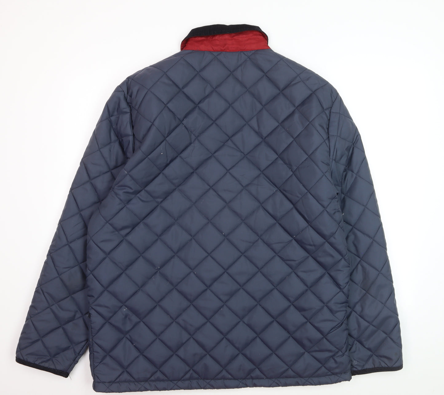 Samuel Windsor Men's Blue Quilted Showerproof Jacket L