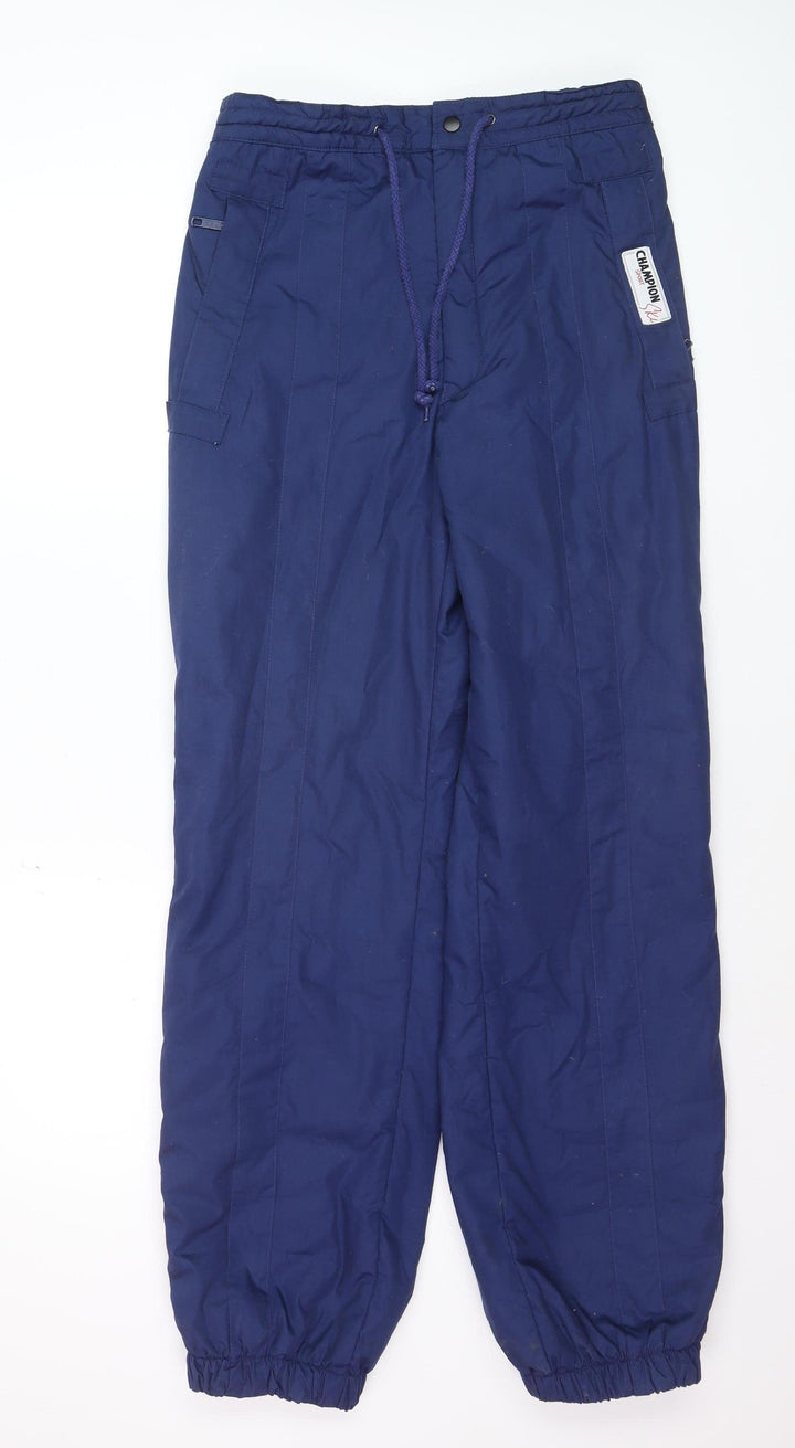 Champion Men's Blue M Ski Snow Pants Lined Winter Trousers