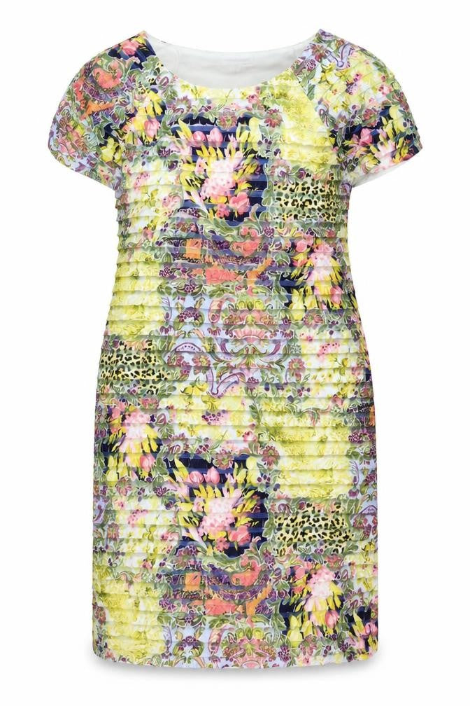 Front view of Gray & Osbourn Women's Multicoloured, size 22, Shift Dress