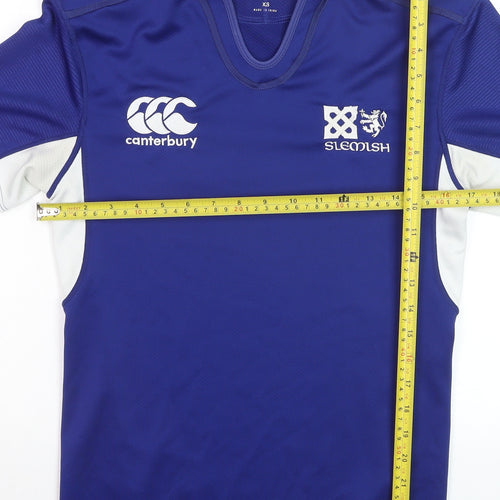 Canterbury Women's Blue XS Athletic Moisture-Wicking Sports Top