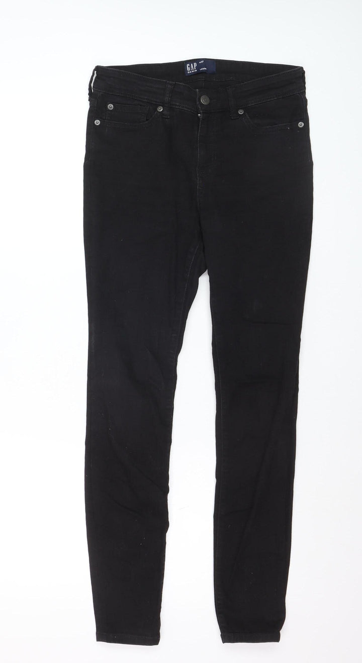 GAP Women’s Black Denim Jegging Jeans Size 4 Regular Mid Rise