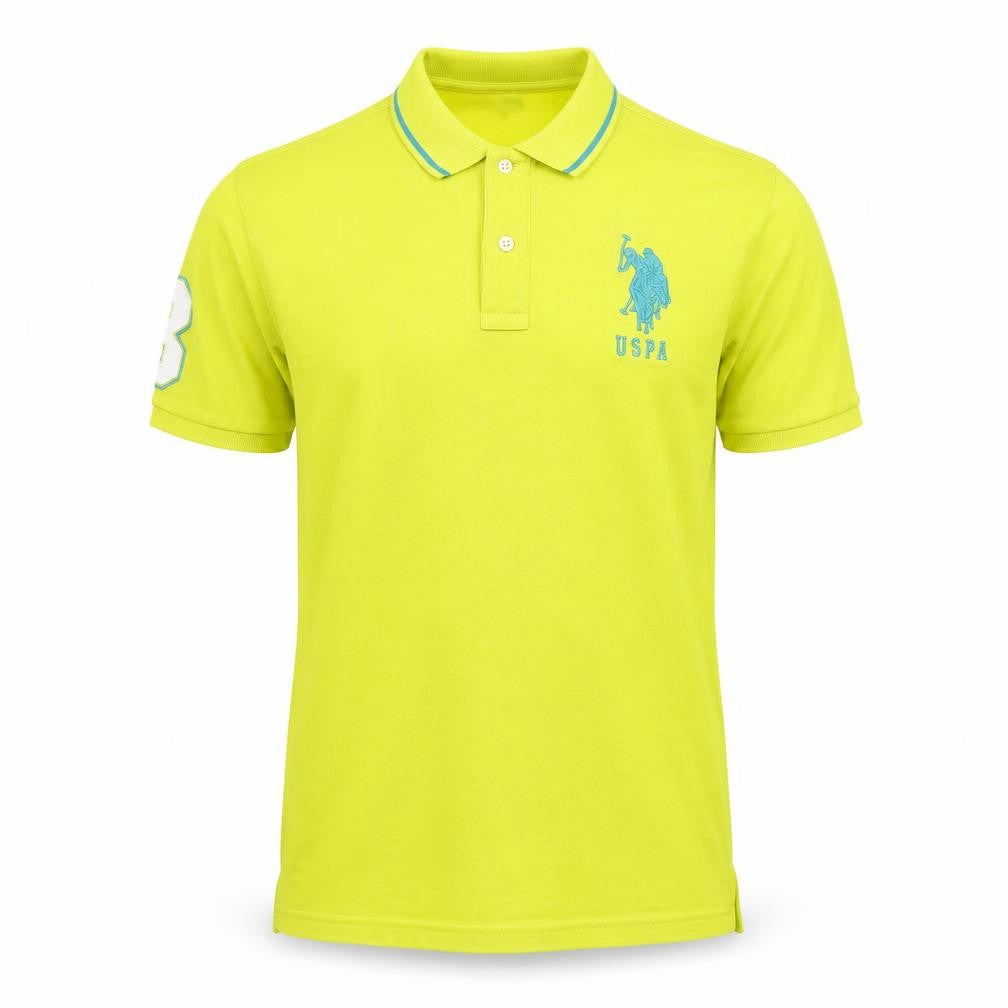 U.S. Polo Assn. Men's XL Green Short Sleeve Cotton Polo Shirt