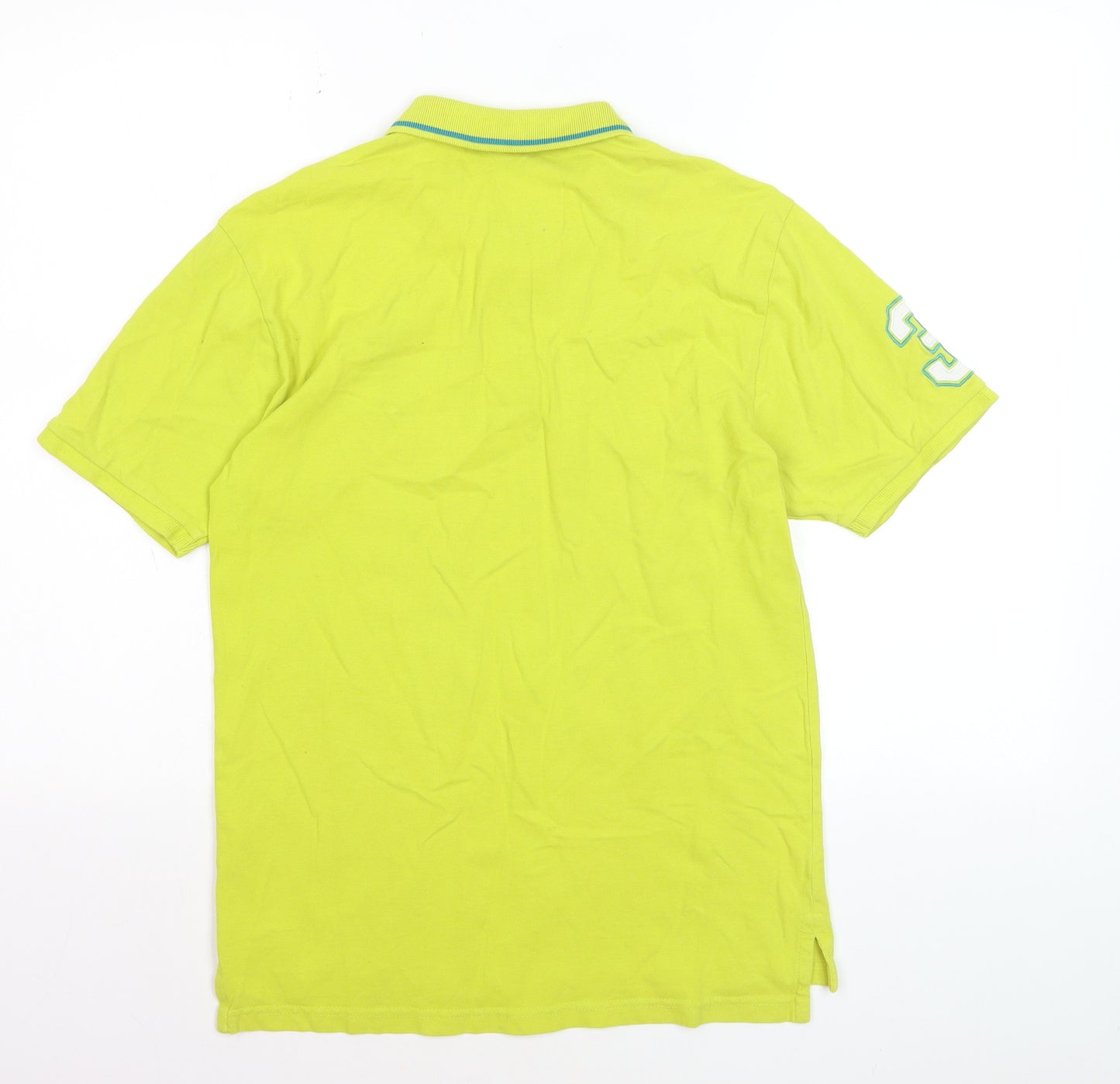 U.S. Polo Assn. Men's XL Green Short Sleeve Cotton Polo Shirt