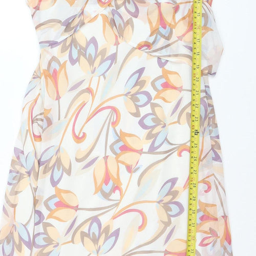 Marks and Spencer Women’s Multicoloured Floral Wrap Dress Size 14