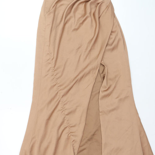 ASOS Edition Women’s Beige Off Shoulder Mermaid Dress UK 8
