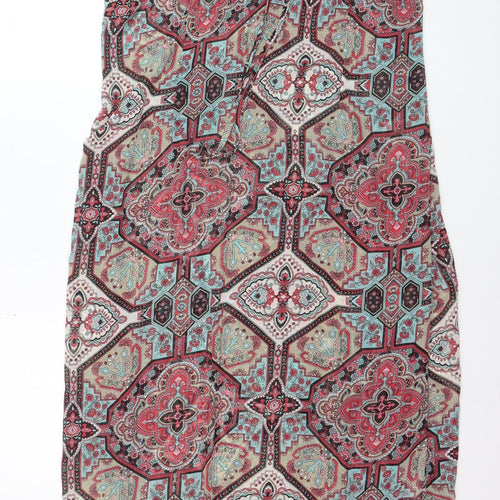 Dorothy Perkins Women’s Multicoloured Sleeveless Shift Dress Size 18