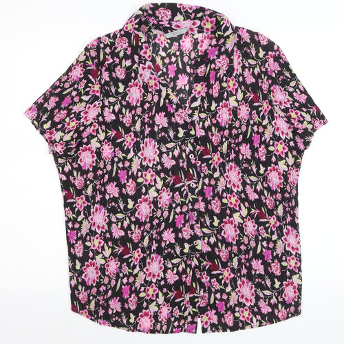 Marks and Spencer Women’s Multicoloured Floral Blouse Size 22