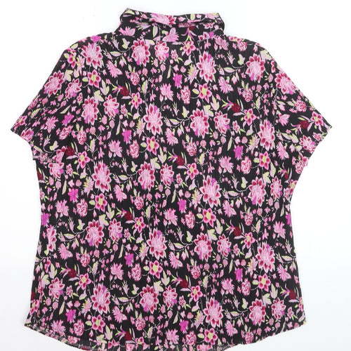 Marks and Spencer Women’s Multicoloured Floral Blouse Size 22