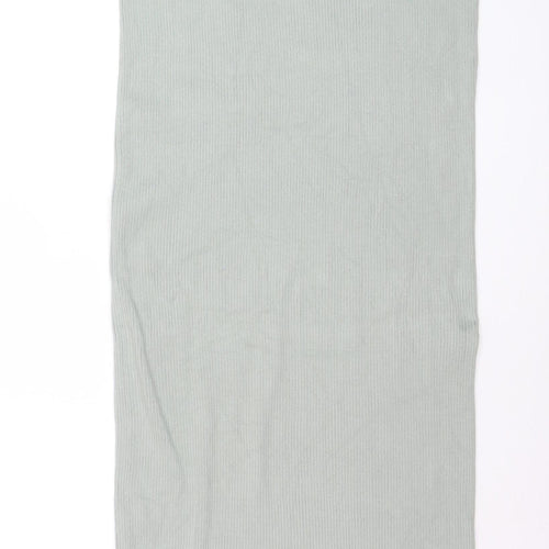 ASOS DESIGN Women’s Grey Sleeveless Ribbed Bodycon Midi Dress Size 6