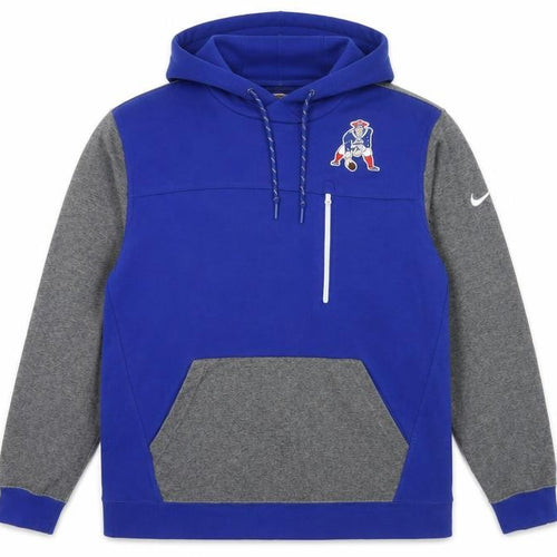 Nike Men's Blue Grey NFL Team Pullover Hoodie XL Sportswear