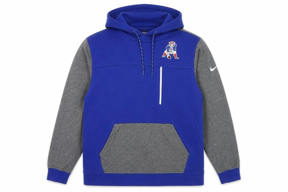 Nike Men's Blue Grey NFL Team Pullover Hoodie XL Sportswear