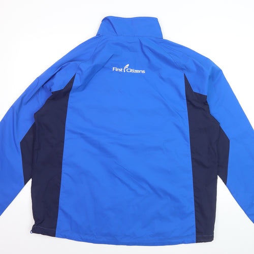 L.L.Bean Men's Blue XL Windbreaker Jacket Polyester Zip Outdoor