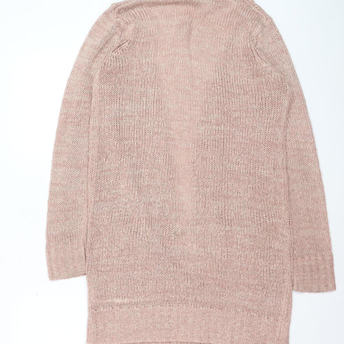 Originals Knitwear Women Beige Chunky-Knit Cardigan Small