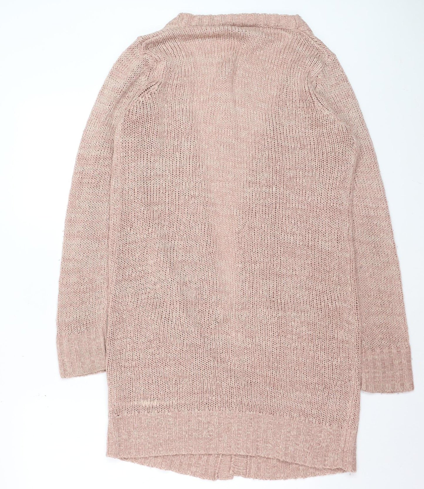 Originals Knitwear Women Beige Chunky-Knit Cardigan Small