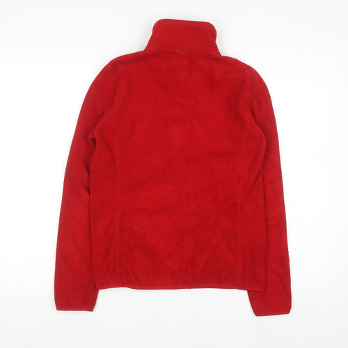 Lauren Ralph Lauren Women Red Fleece Full Zip Sweatshirt XS