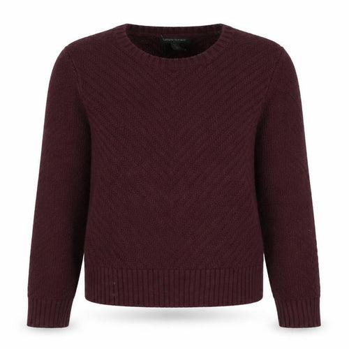 Banana Republic Women's Purple Petite Crew Neck Cotton Jumper S
