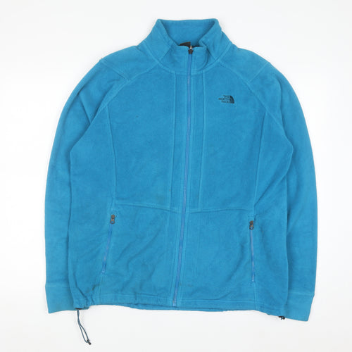 The North Face Blue Fleece Full Zip Sweatshirt XL Unisex Outdoor