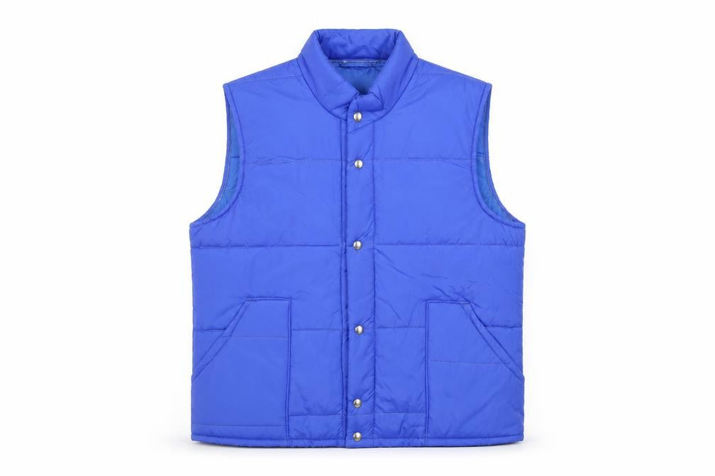 Avon Sportswear Men's Blue XL Quilted Waistcoat Bodywarmer