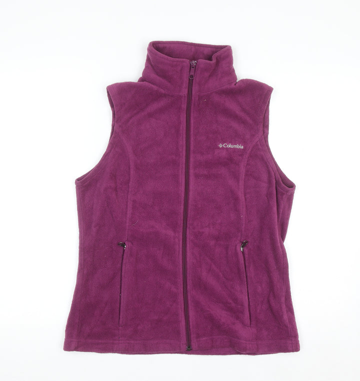 Columbia Women's Purple Fleece Bodywarmer Waistcoat Size M