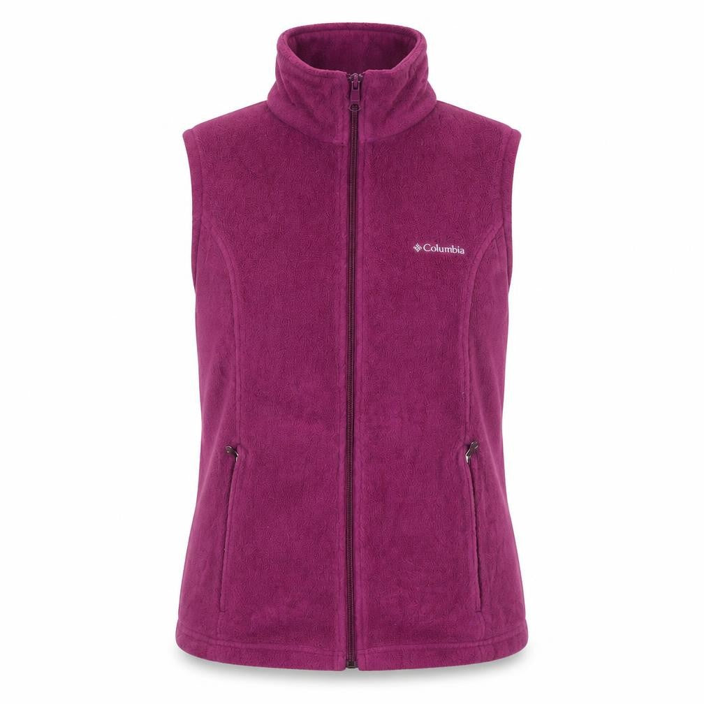 Columbia Women's Purple Fleece Bodywarmer Waistcoat Size M