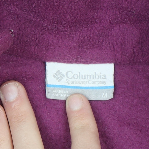 Columbia Women's Purple Fleece Bodywarmer Waistcoat Size M