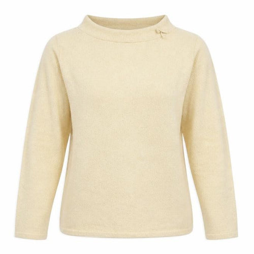 Liz Claiborne Women’s Beige High Neck Long Sleeve Knit Jumper M