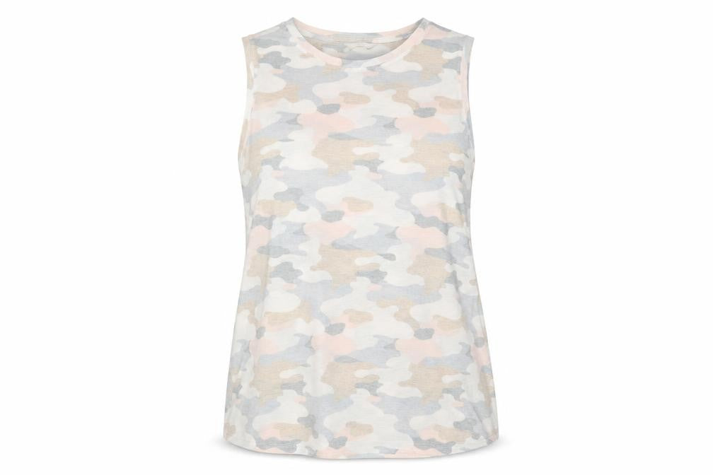 Marks and Spencer Women’s Multicoloured Camo Sleeveless Tank Top Size 16