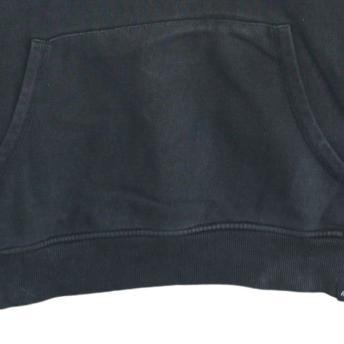 Dickies Men Black Pullover Hoodie Fleece Medium Regular Fit