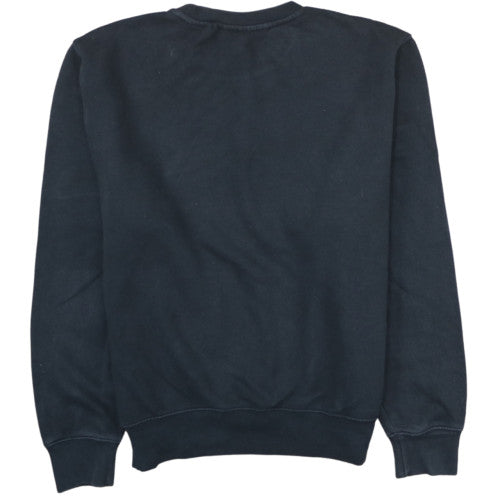 Nike Men's Black Crew Neck Cotton Sweatshirt Size S