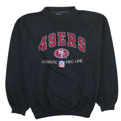 Logo Athletic NFL Pro Line 49ers Men's Black XL Pullover Sweatshirt
