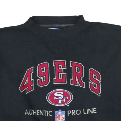 Logo Athletic NFL Pro Line 49ers Men's Black XL Pullover Sweatshirt