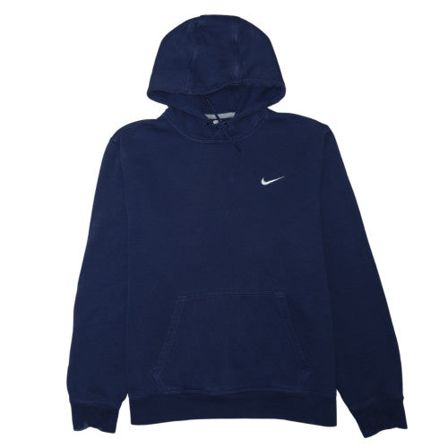 Nike Men's Blue Pullover Hoodie L Sports Fleece Sweatshirt