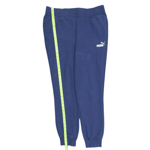 Puma Women Blue Jogger Trousers Size 14 Fleece