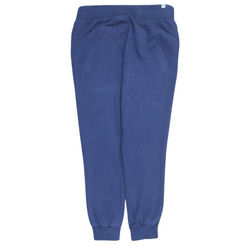 Puma Women Blue Jogger Trousers Size 14 Fleece