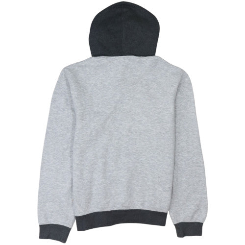 NFL Team Apparel Mens Grey Pullover Hoodie M Sports Graphic Sweatshirt