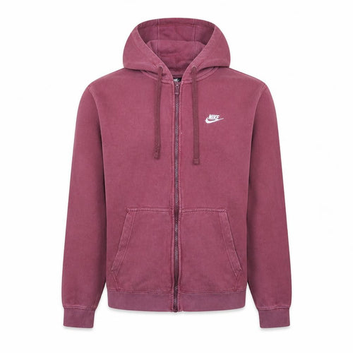 Nike Men's Purple XL Full Zip Fleece Hoodie Sweatshirt