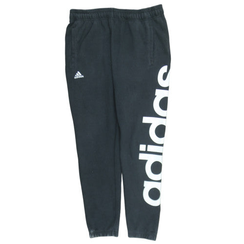 Adidas Men's Black Sport Essentials Sweatpants L Regular Fit