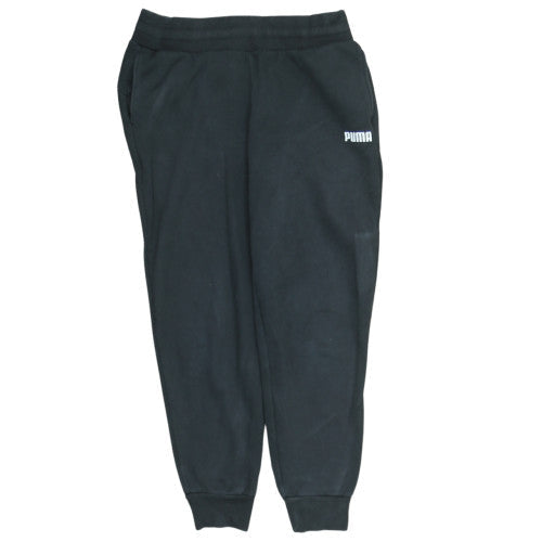 Puma Men's Black Fleece Jogger Sweatpants M Regular Fit