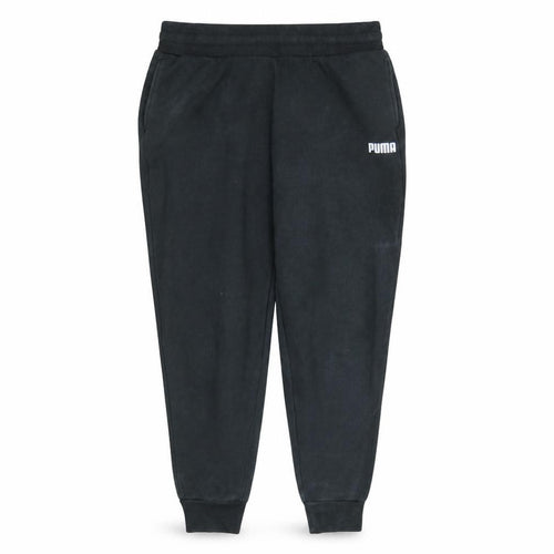 Puma Men's Black Fleece Jogger Sweatpants M Regular Fit