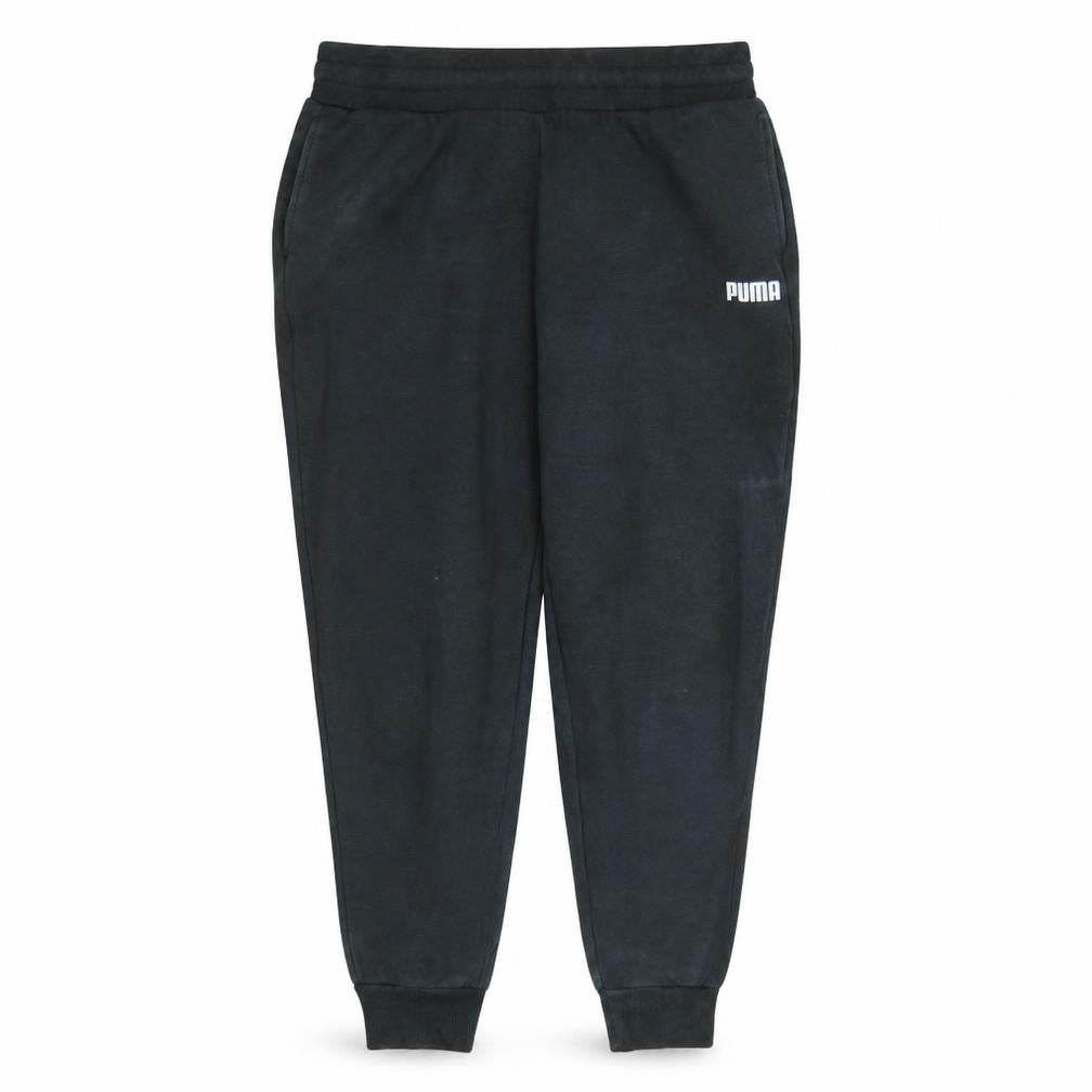 Puma Men's Black Fleece Jogger Sweatpants M Regular Fit
