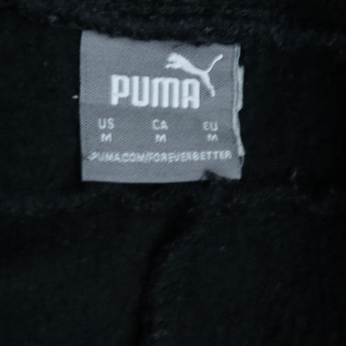 Puma Men's Black Fleece Jogger Sweatpants M Regular Fit