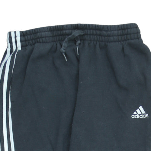 Adidas Men's Black XL Sweatpants Fleece Joggers