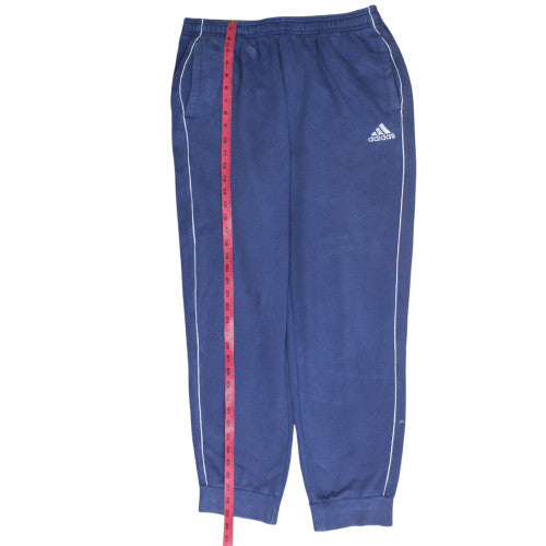 Adidas Mens Blue XL Fleece Jogger Trousers Casual Wear