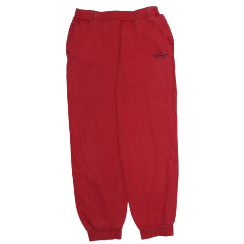 Champion Boys Red XL 13-14 Years Jogger Sweatpants Elastic Waist Fleece