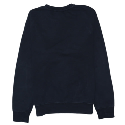 Nike Men's Black Small Pullover Fleece Sweatshirt Crew Neck
