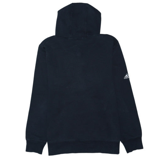Adidas Men’s Black XL Pullover Hoodie with Logo Graphic