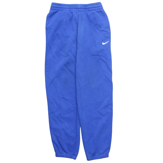 Nike Men’s Blue Fleece Sweatpants S Regular Fit Casual